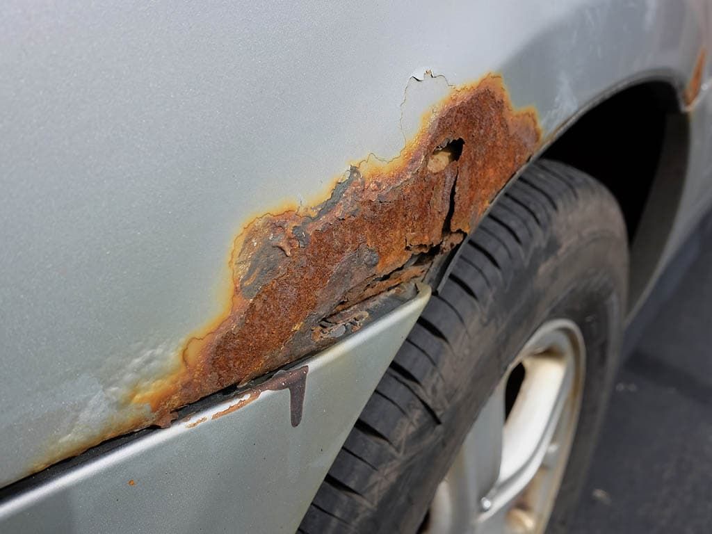 фото удаление ржавчины с авто
