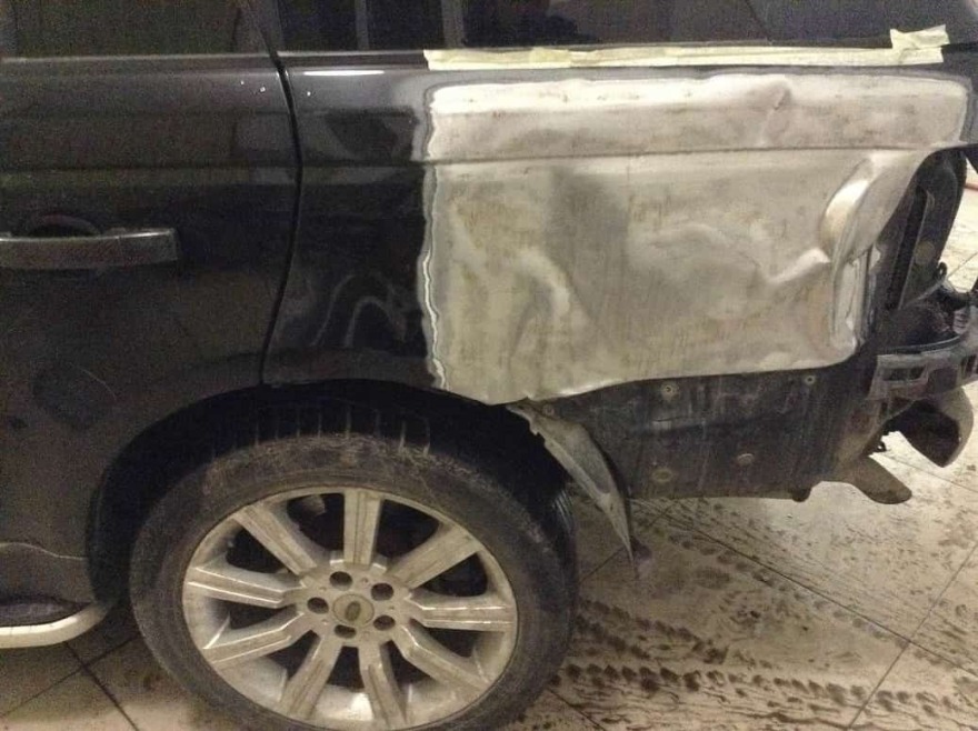 Land Rover фото до ремонта