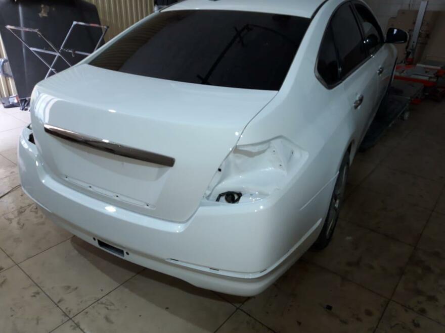 Nissan Teana фото после ремонта в автосервисе