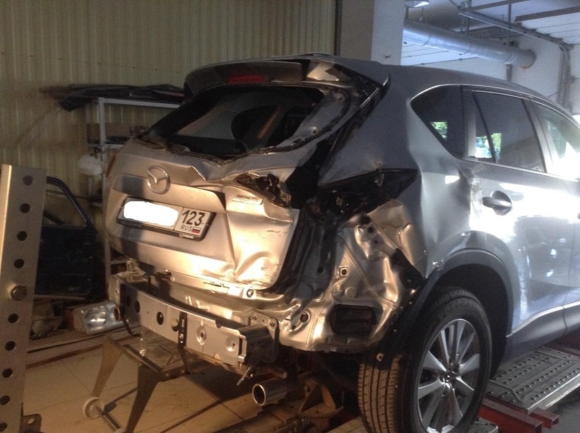 Mazda CX-5 фото до ремонта
