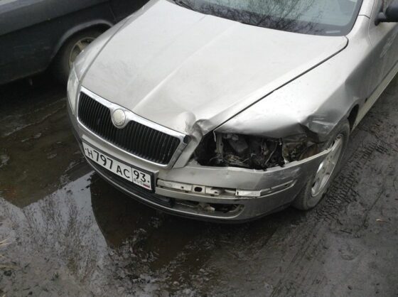 Skoda Oktavia восстановление капота